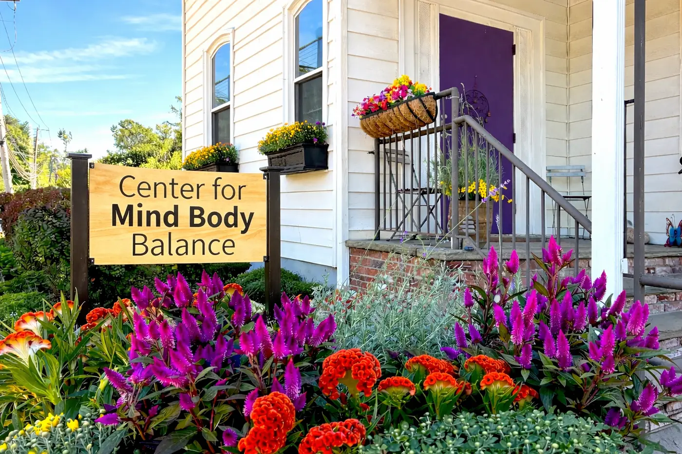 Front entrance of the Center for Mind Body Balance