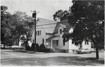 Historic photograph of the building